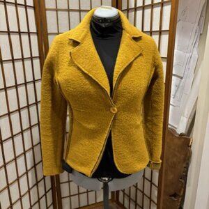 Fitted Sweater Blazer